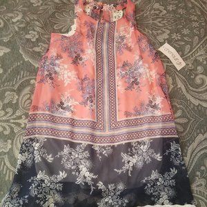 Girl's Chenault Girl Levon Hem Swing Dress 8 NWT